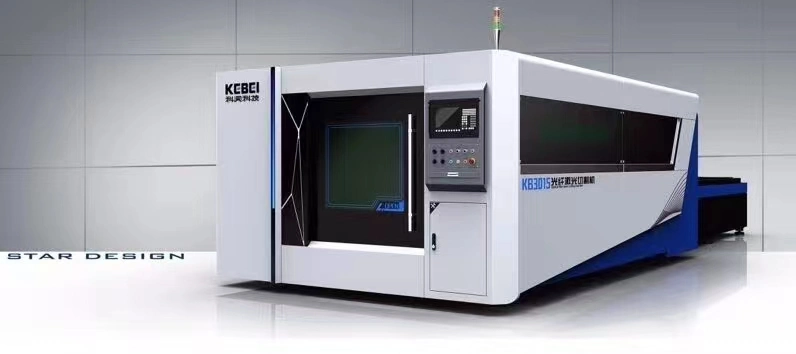 Fiber Exchange Table Laser Cutting Machine 380V/50HZ untuk Plat Baja Karbon 2