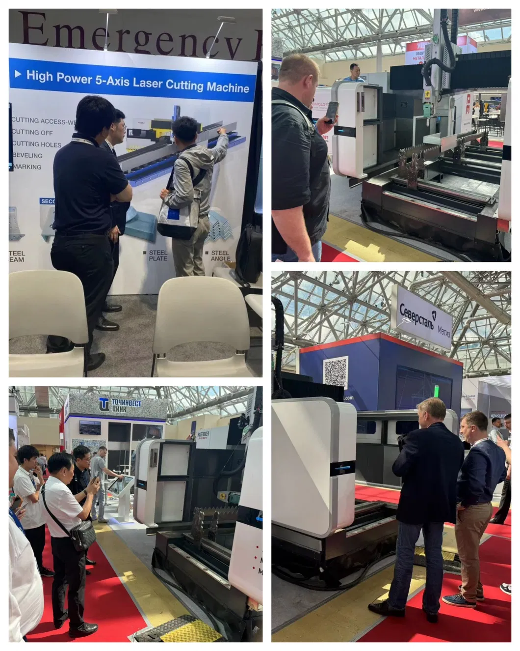 Kebei 3D Mesin Pemotong Laser Lima-Axis Rotary Axis Servo Drive 8