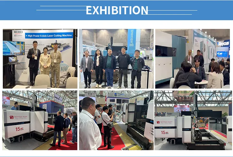 Mesin Pemotong Logam Serat Laser Piring Potong dan Keakuratan Kemulangan ± 0.02mm untuk Pemotongan Presisi Tinggi 7